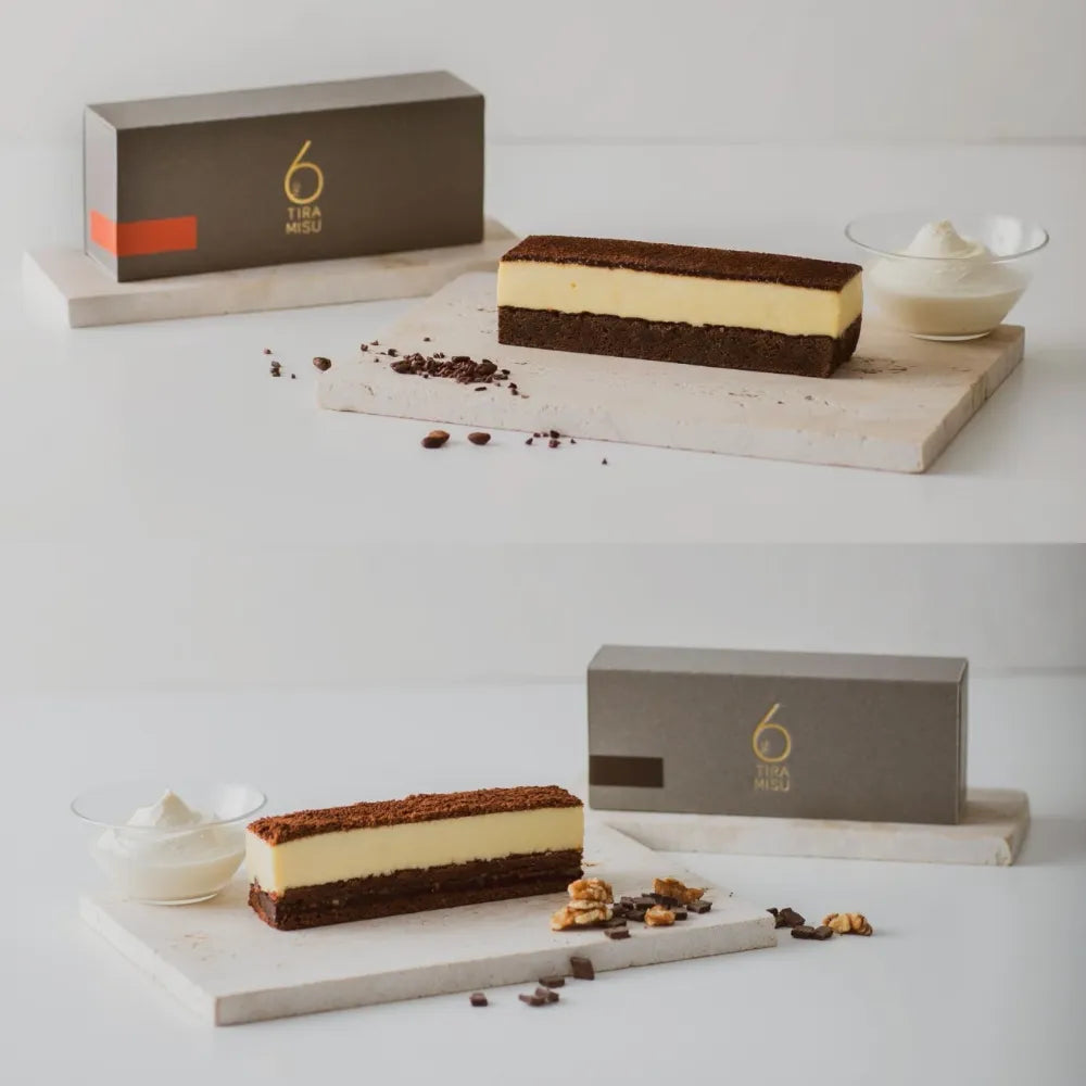 THE TIRAMISU CAKE original|4通りで楽しむ本格ティラミス|Tiramisu No.6