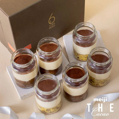 【限定meijiコラボ】季節のフレーバーとオリジナルティラミスセット（6個）