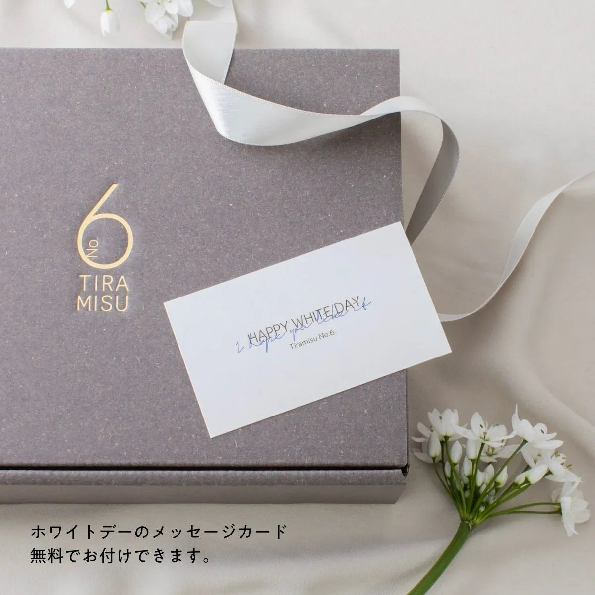 【限定meijiコラボ】季節のフレーバーとオリジナルティラミスセット（6個）