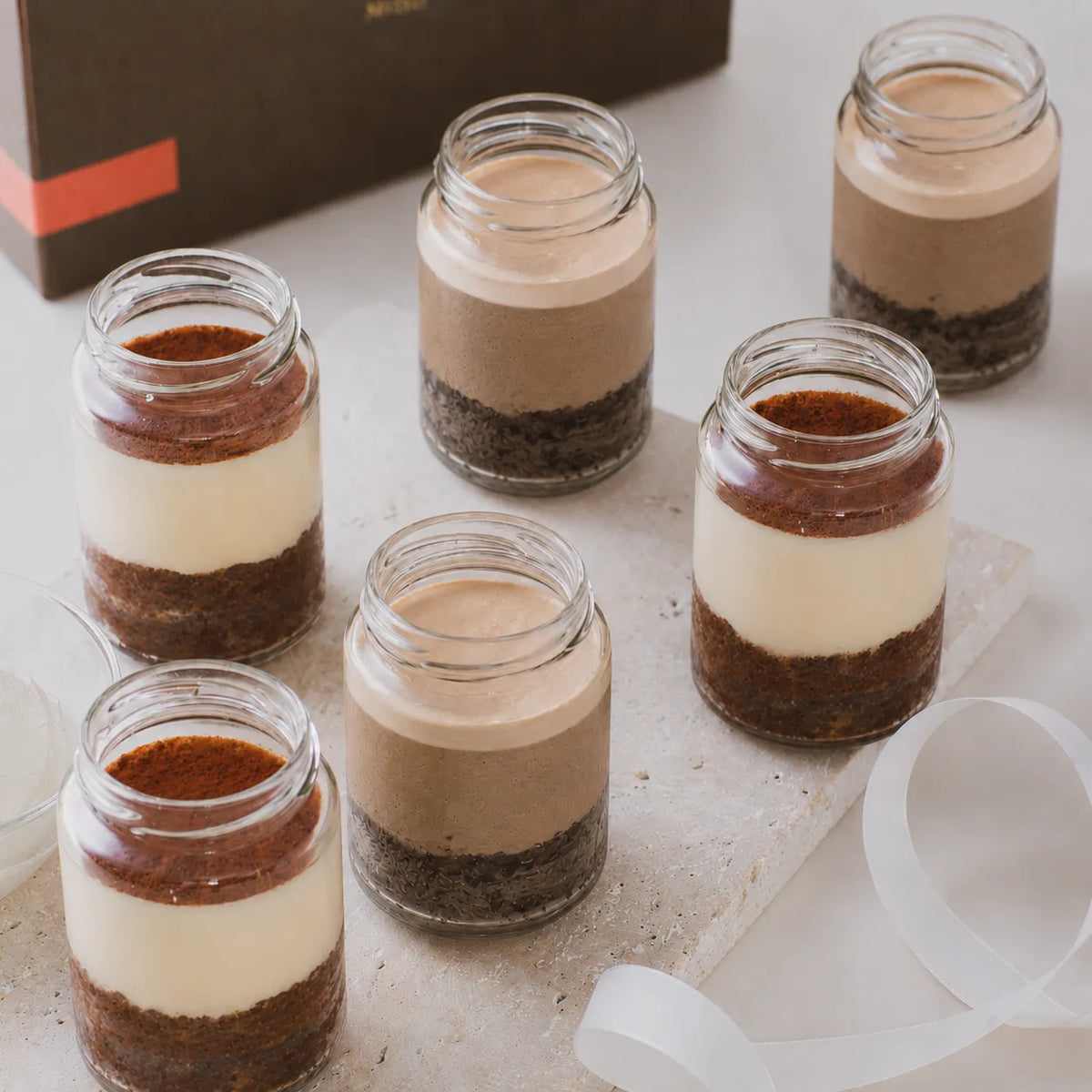 【オンライン限定】抹茶とほうじ茶、和のティラミス食べ比べセット｜Tiramisu No.6